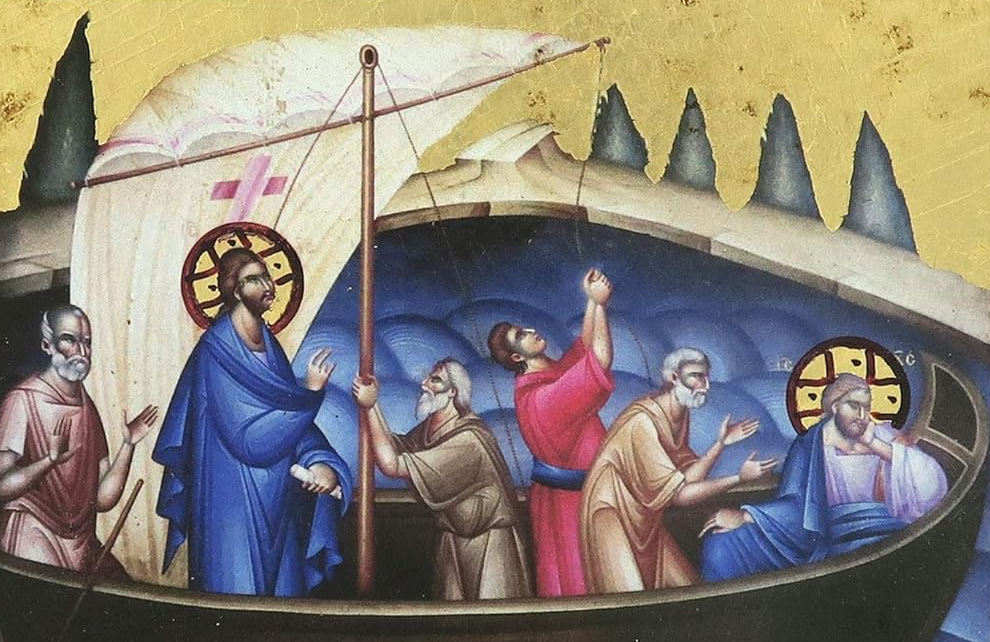 Jesús con Sus Discípulos